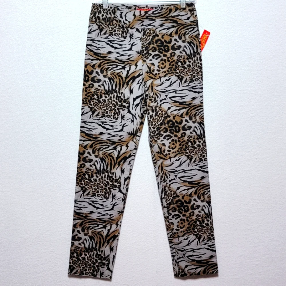 Krazy Larry Leopard Print Leggings‎ SIZE 6. #715